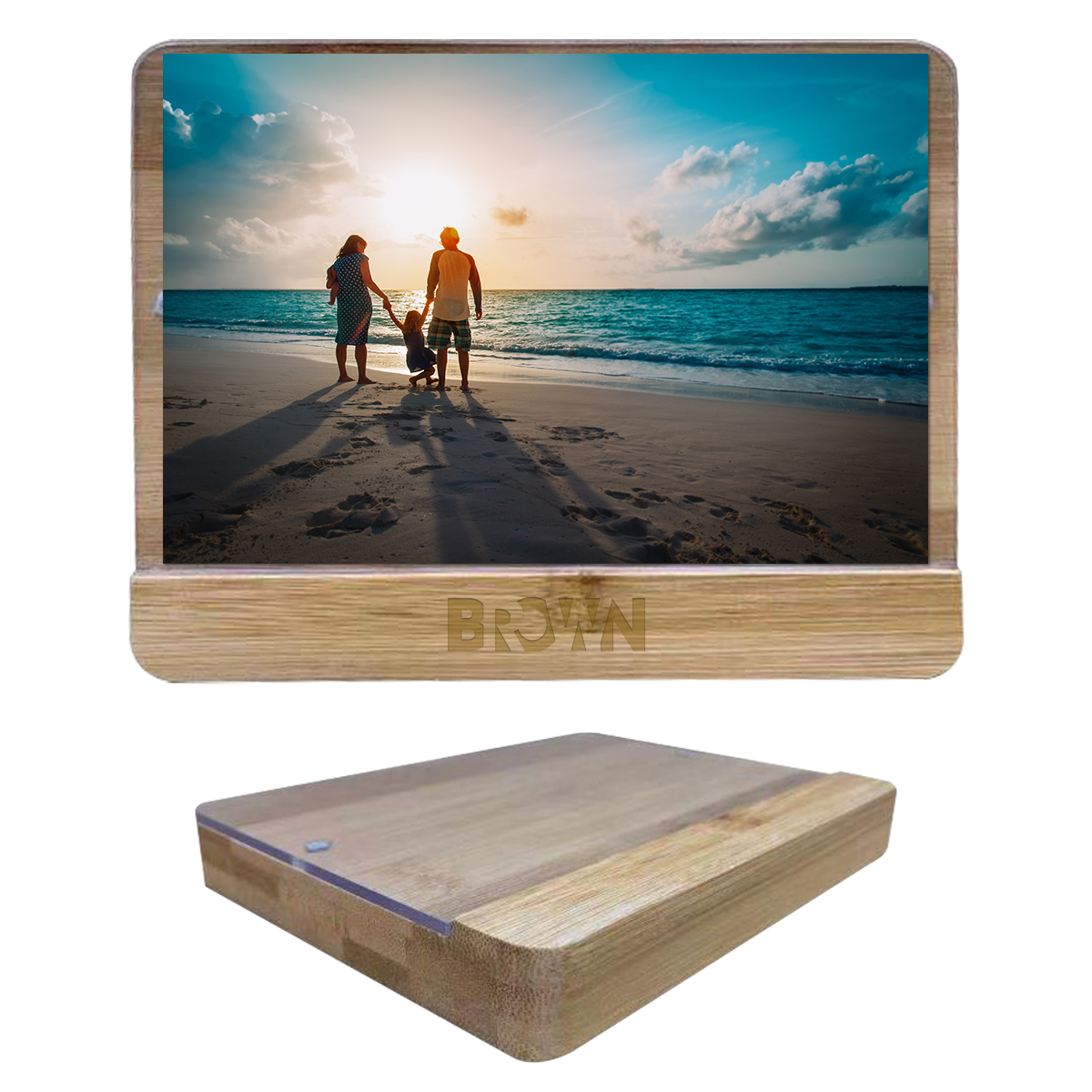 4" X 6" Holliston Bamboo Photo Frame 5