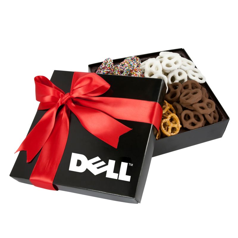 4 Delights Gift Box - Assorted Mini Pretzels 1