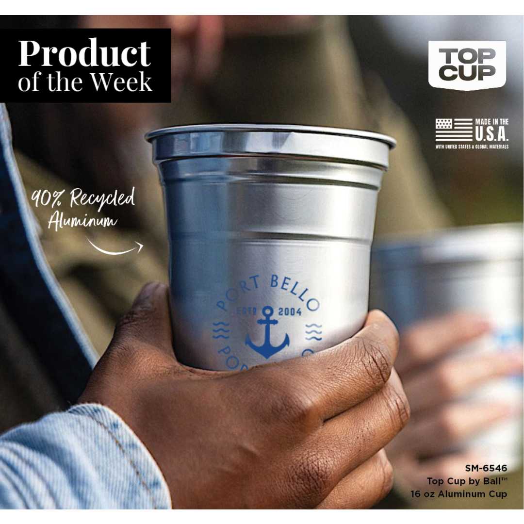 Top Cup Aluminum Cup 16oz. 30