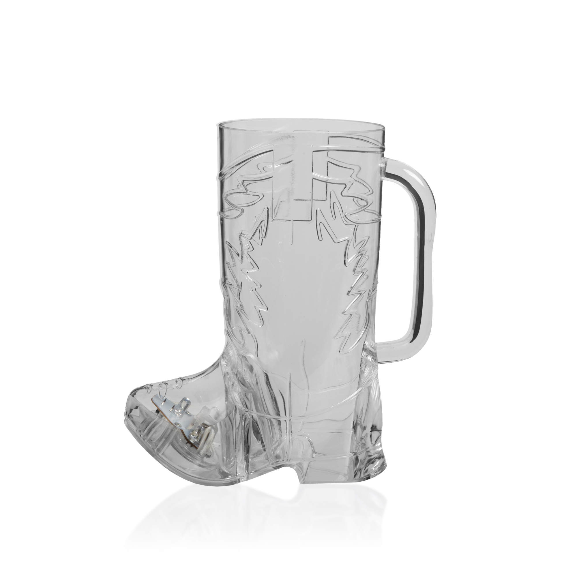 Cowboy Boot Shape Light Up Cup 11