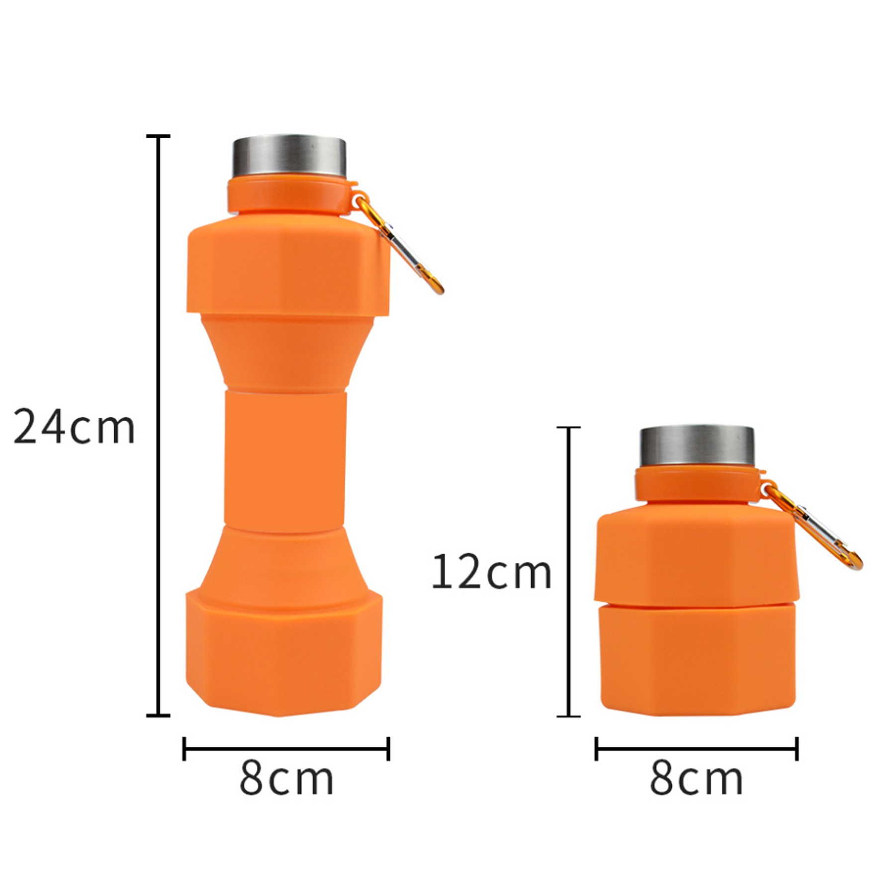 Silicone Collapsible Water Bottle 3