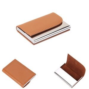 PU Leather Business Name Card Holder 14