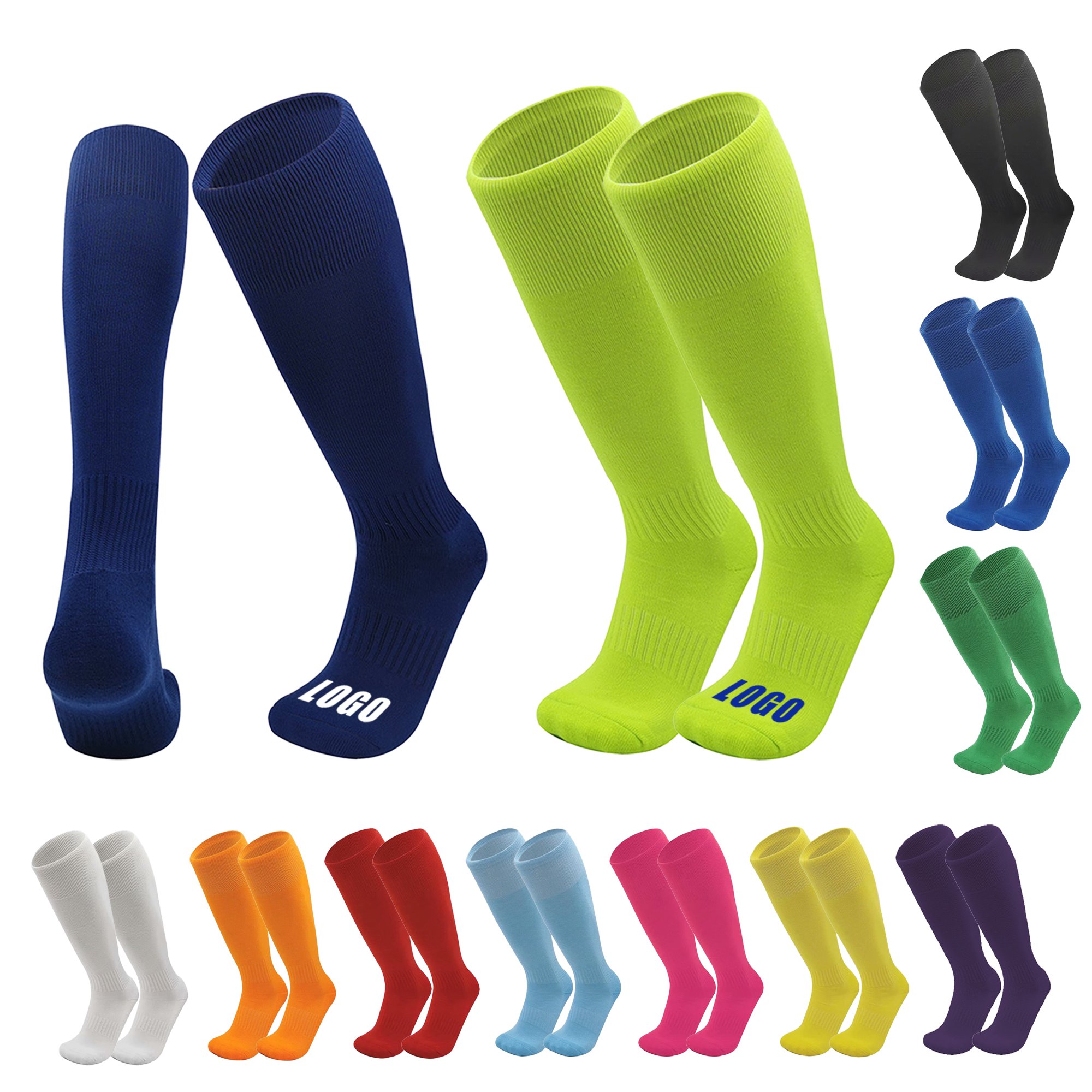Sport Athletic Knee High Socks 2