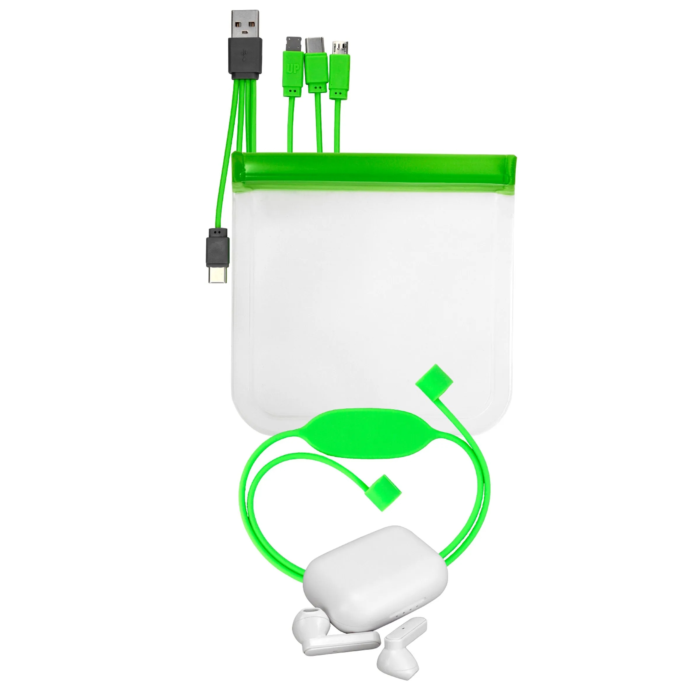 TRUE WIRELESS STRAPPY STORAGE CABLE SET 2