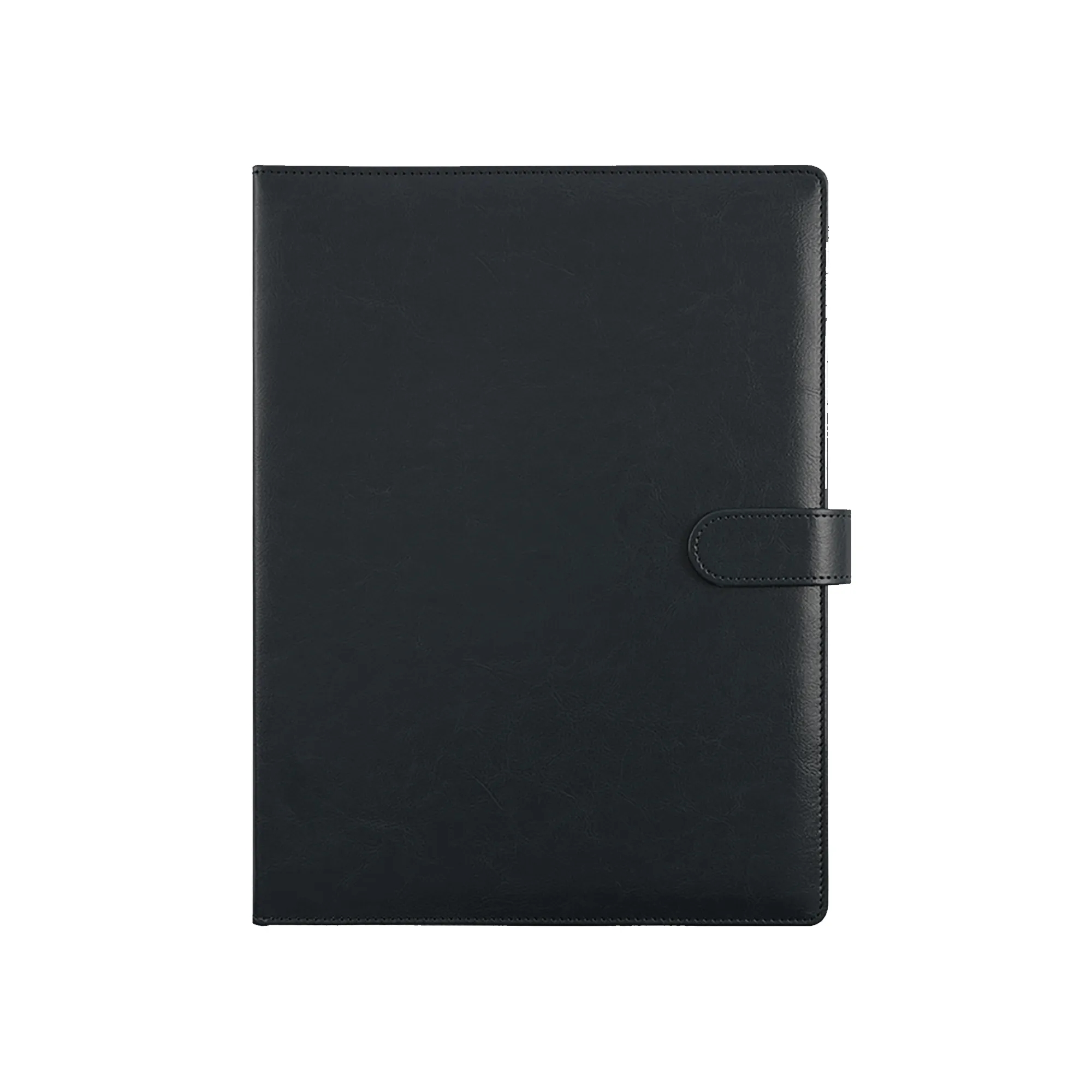MOQ 40 A4 Leather File Organizer with Magnetic Closure 11