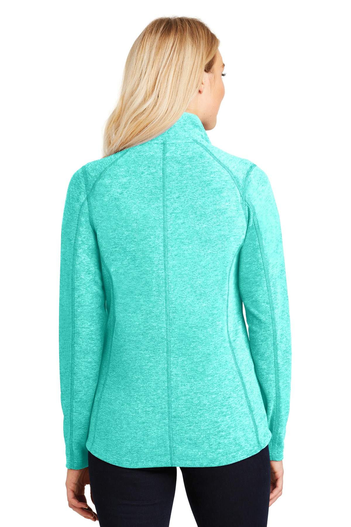 Women's Heather Microfleece Full-Zip Jacket