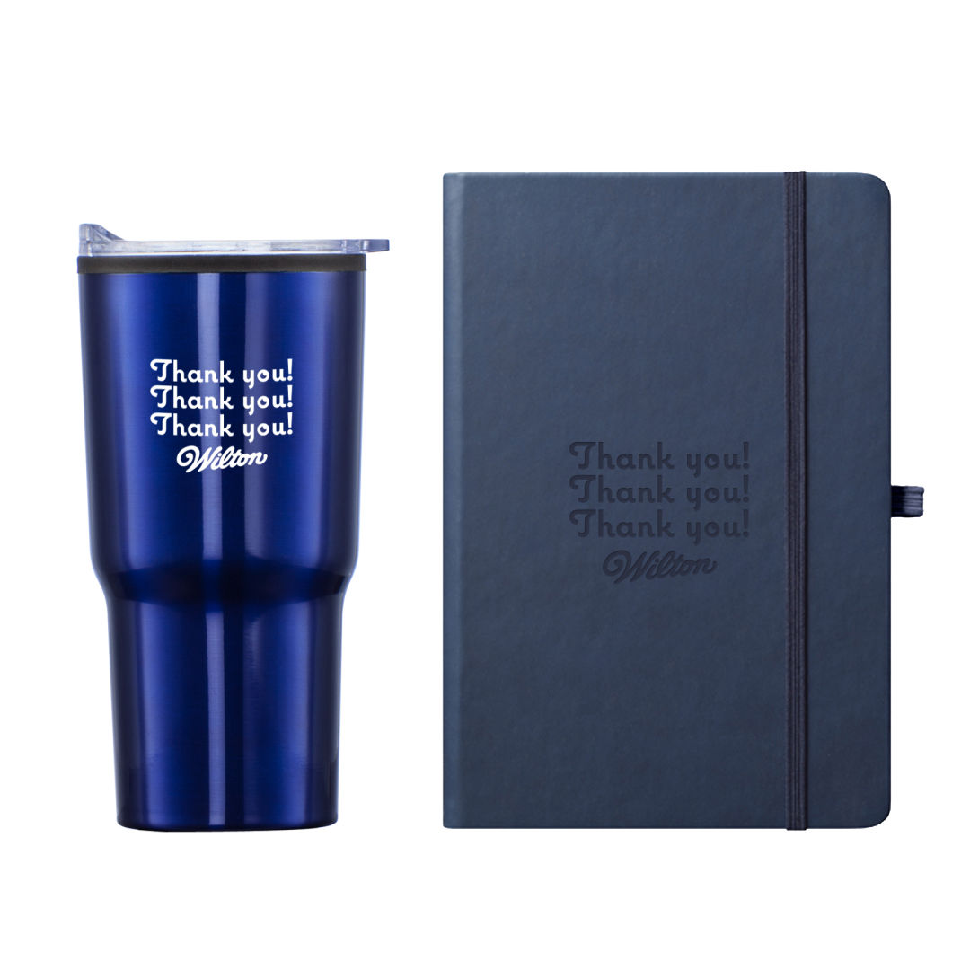 Eccolo® Cool Journal/Bexley Tumbler Gift Set 12