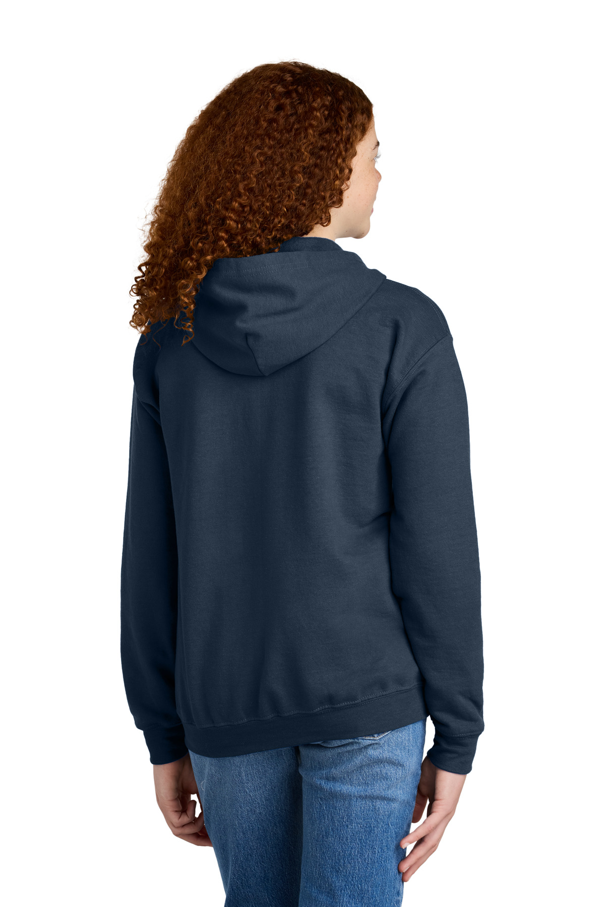 Gildan Youth Heavy Blend Full-Zip Hooded Sweatshirt. 18600B 18