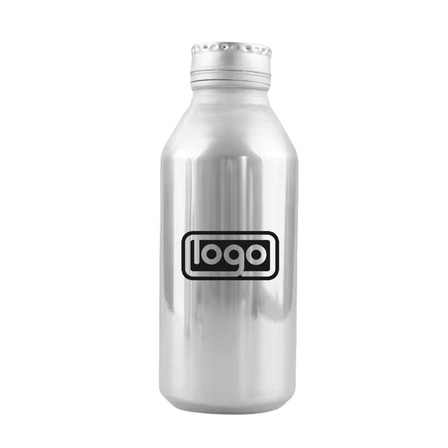 14oz Polished Aluminum Bottle 11