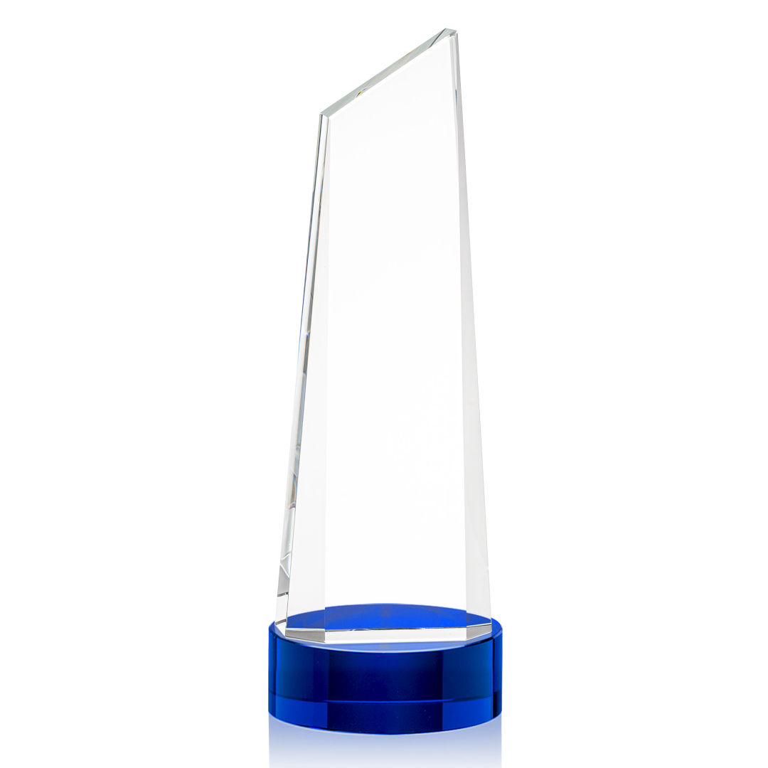 Belmont Tower VividPrint™ Award on Stanrich - Blue 5