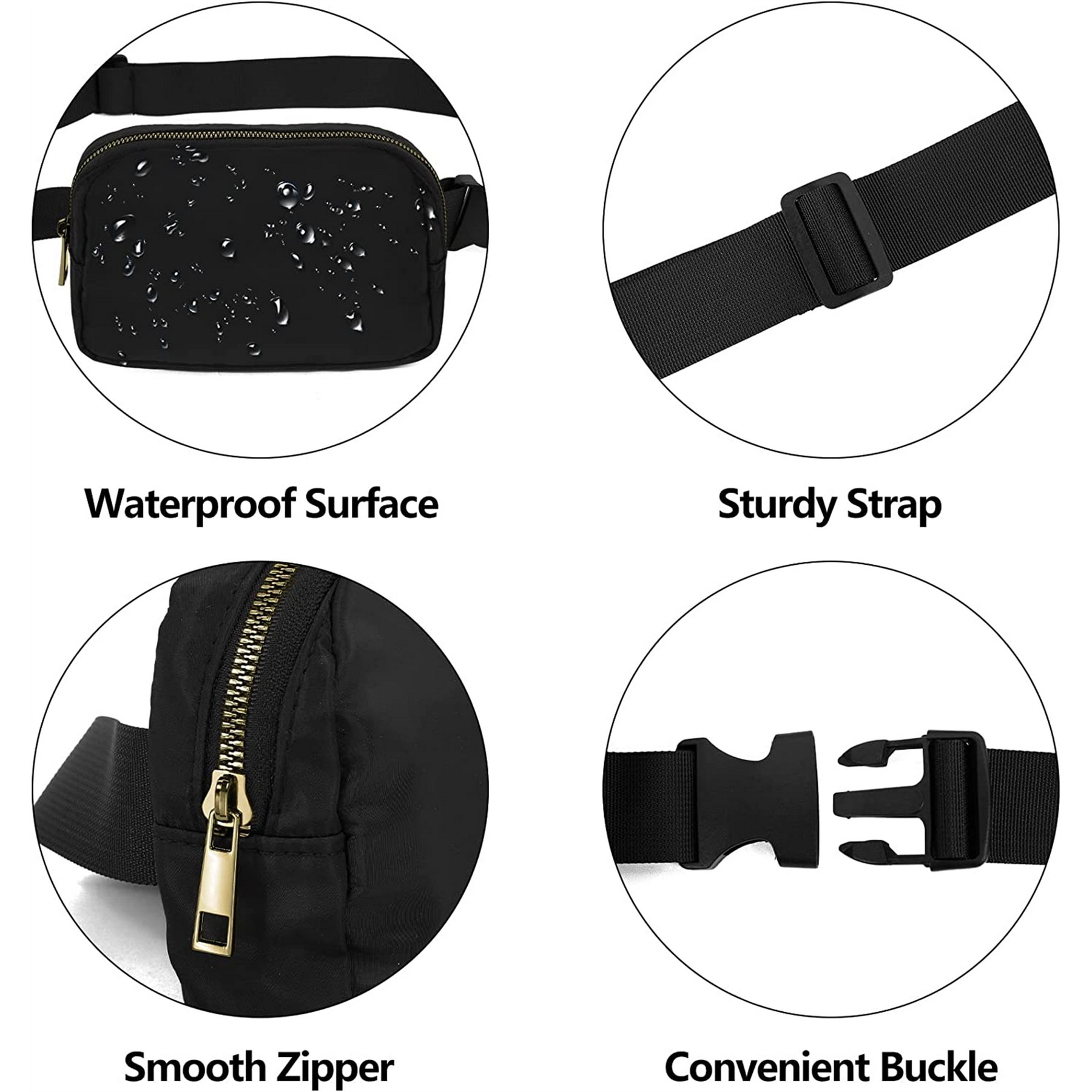 Fanny Pack With Adjustable Belt 2