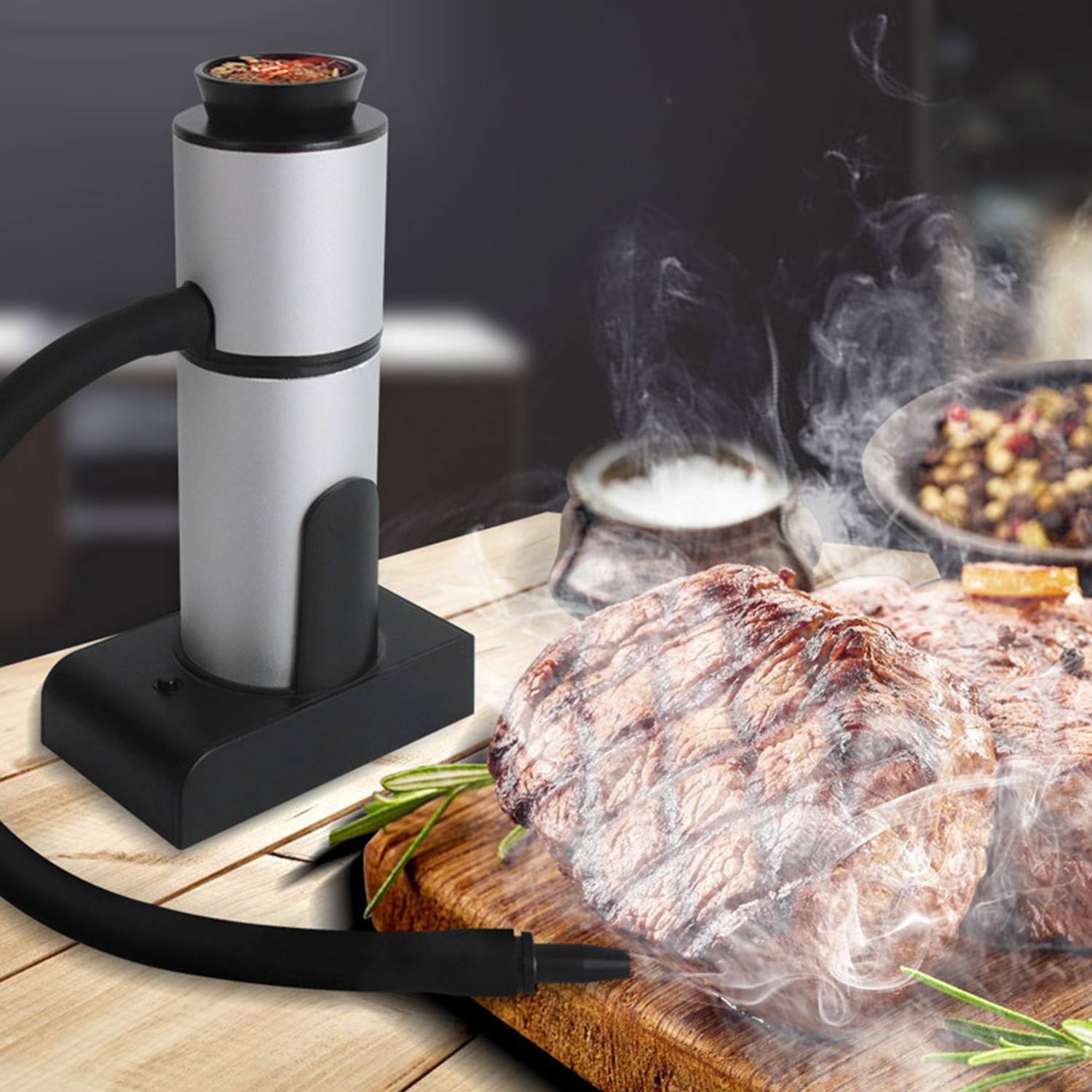 Smoke Gun Smoking Infuser and Accessories, custom kitchen gadget with logo imprint 4