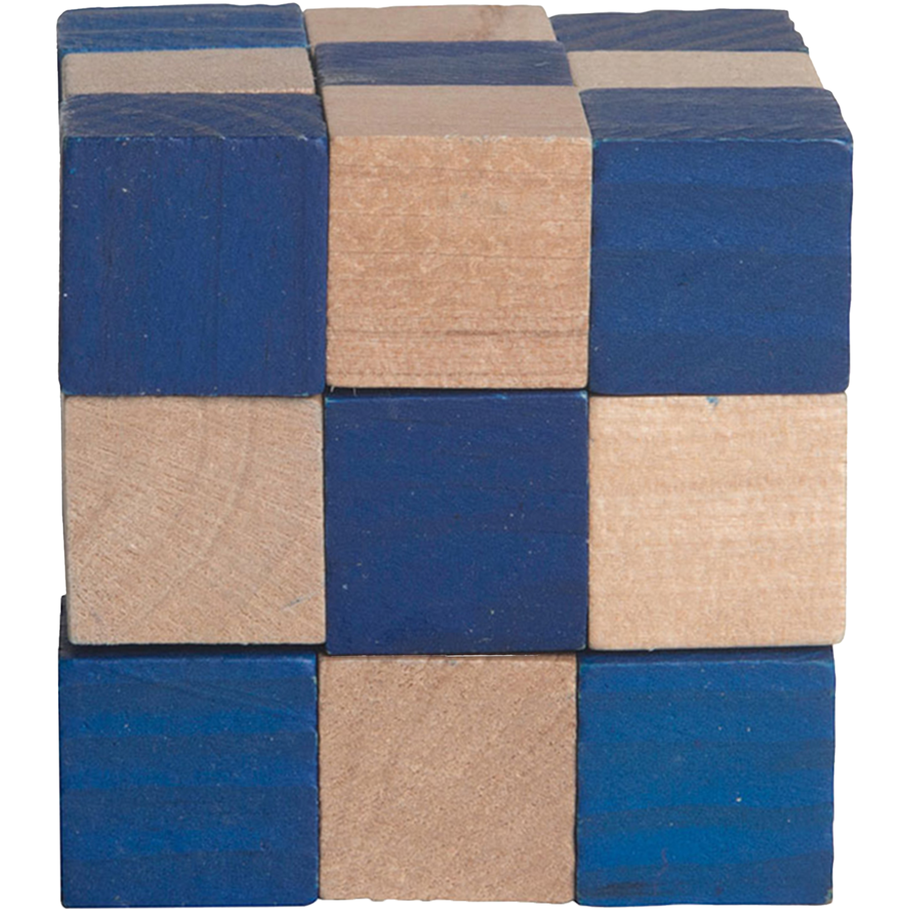 Wood Cube Puzzle 7