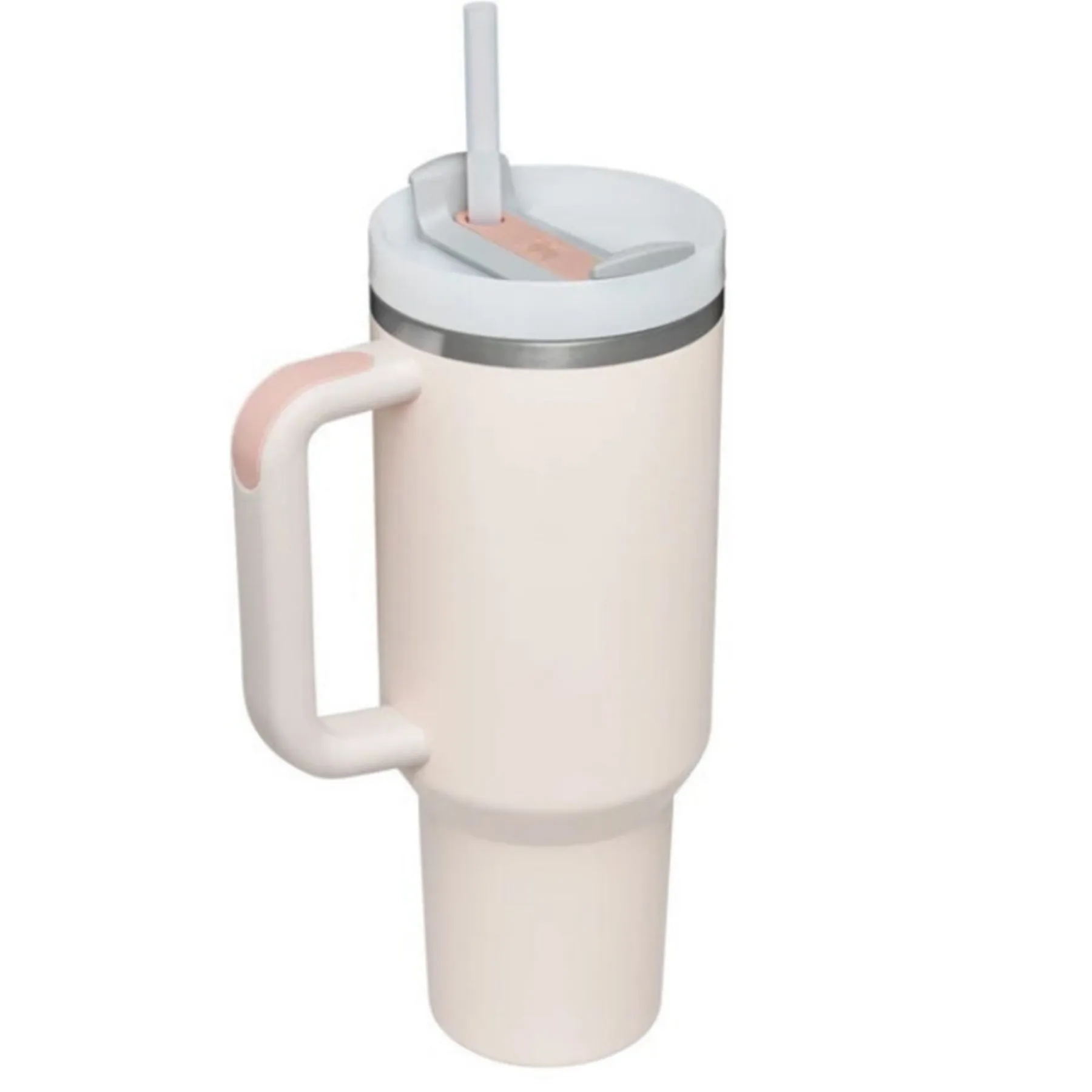 40 Oz Vacuum Tumbler w/ Handle & Straw 18