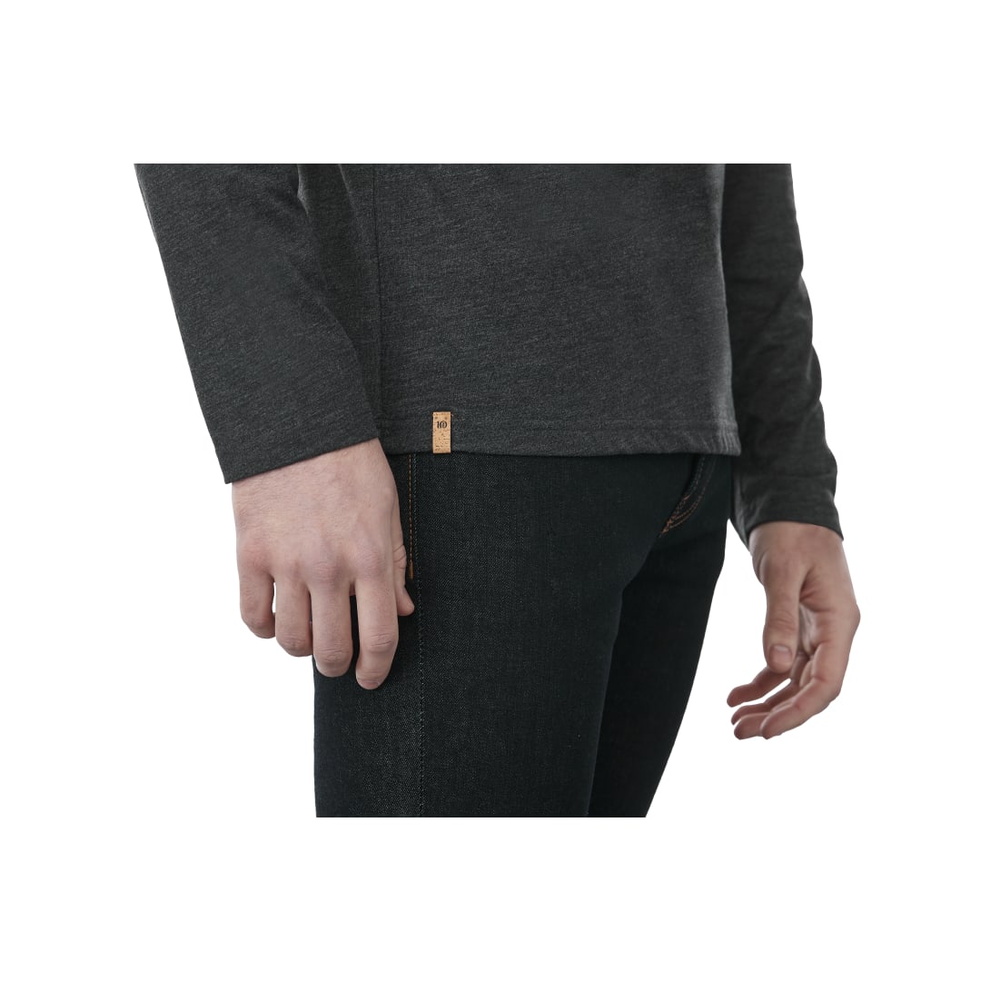 tentree TreeBlend Classic Henley Longsleeve - Men's 93