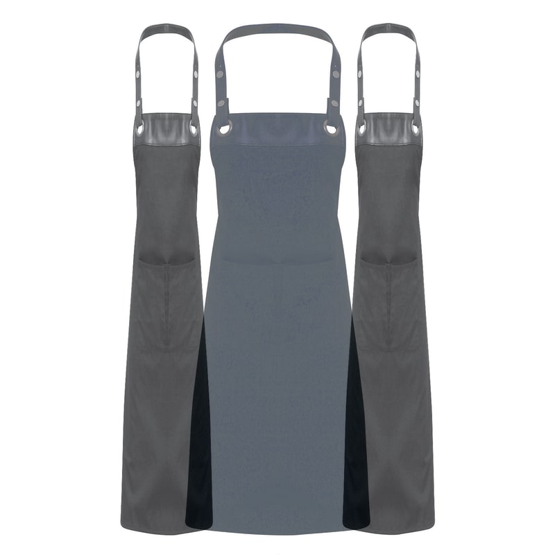 Artisan Collection By Reprime Espresso Bib Apron 13