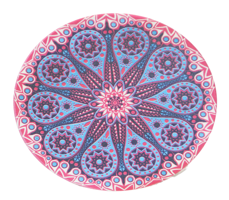 Ceramic Coaster with Cork Bottom 10