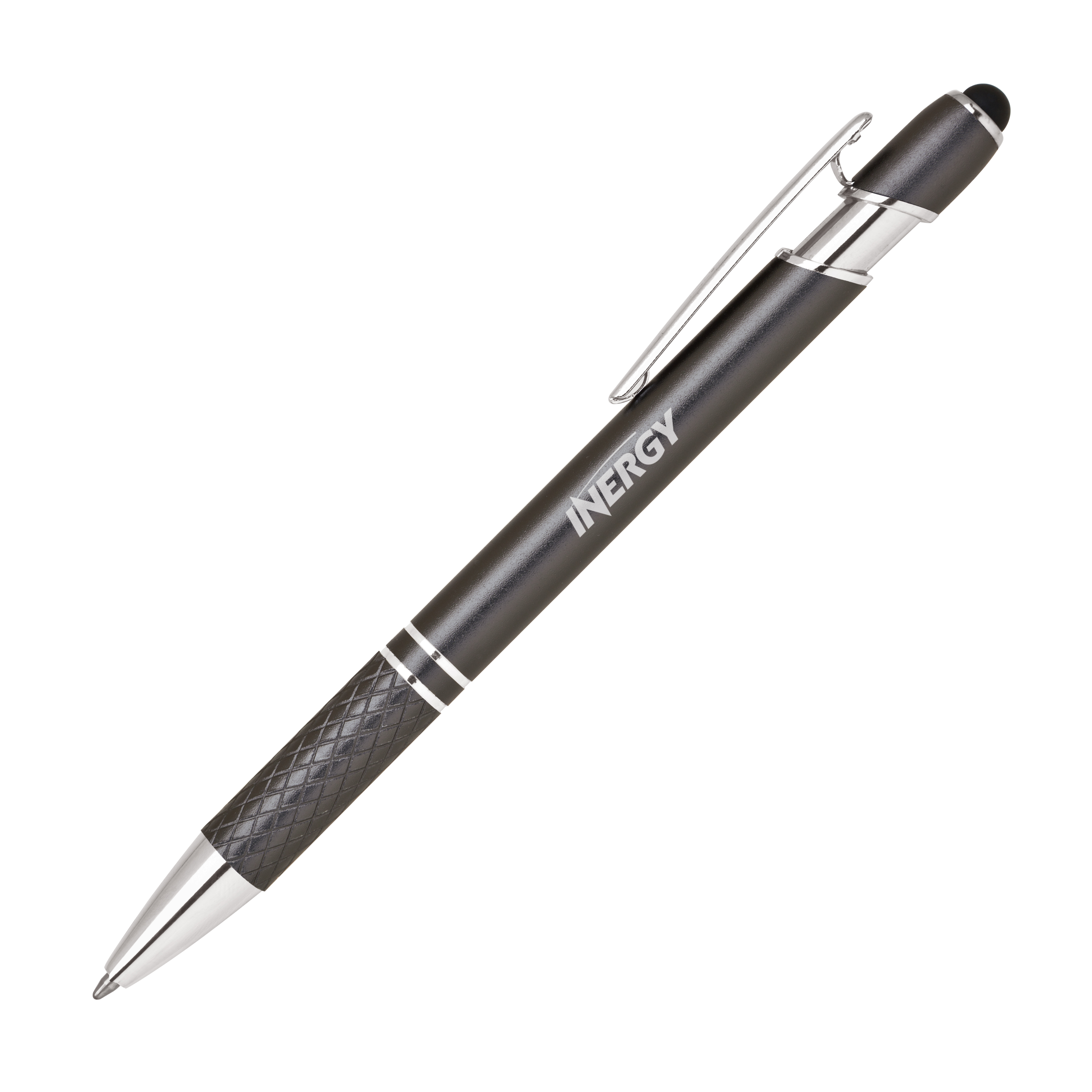 Stylus-456 Promotional Stylus Pens with Etched Grip 5
