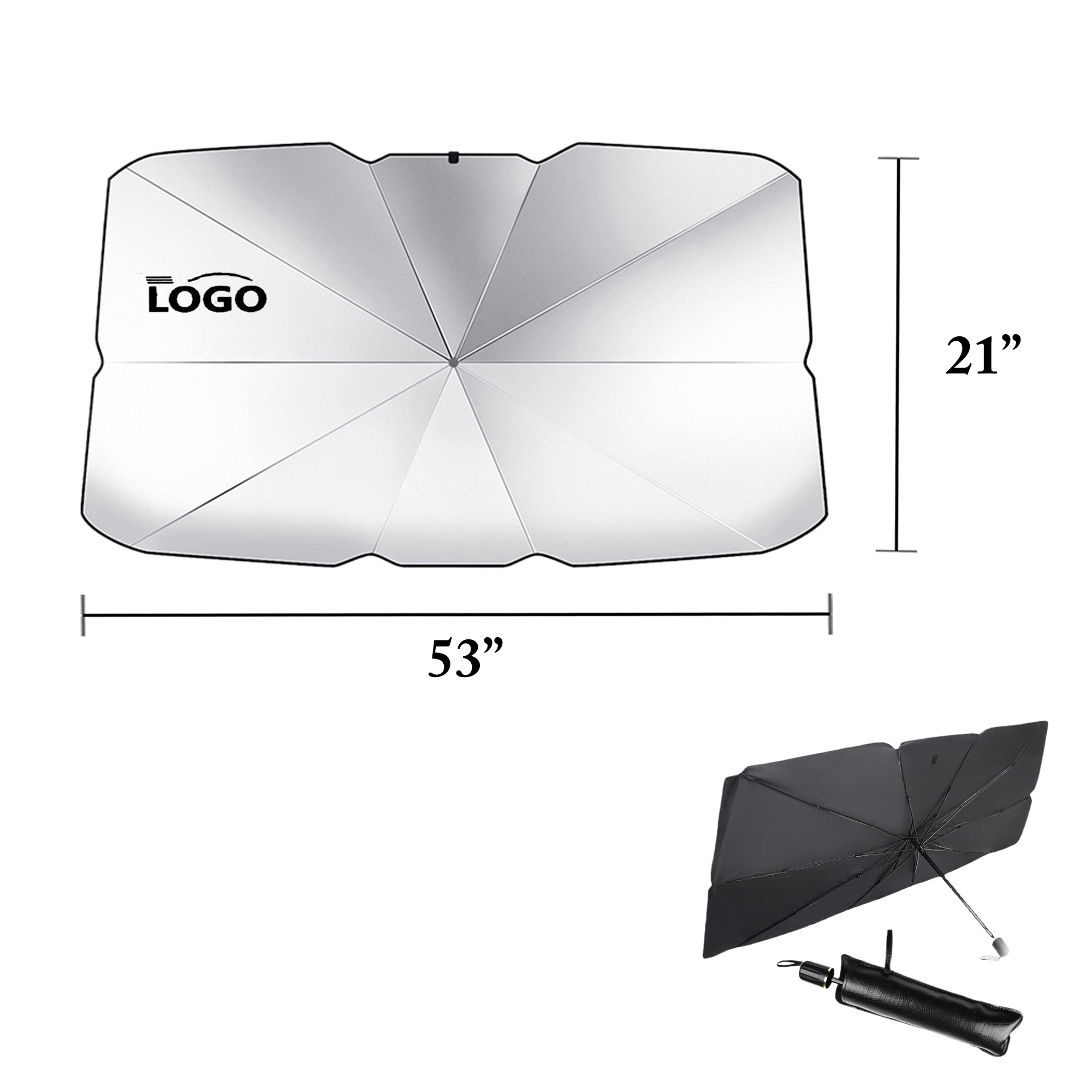 Car Sunshade Umbrella for Windshield Protection 3