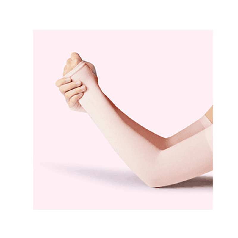 Long Cooling Ice Silk UV Arm Cover Sleeves 9