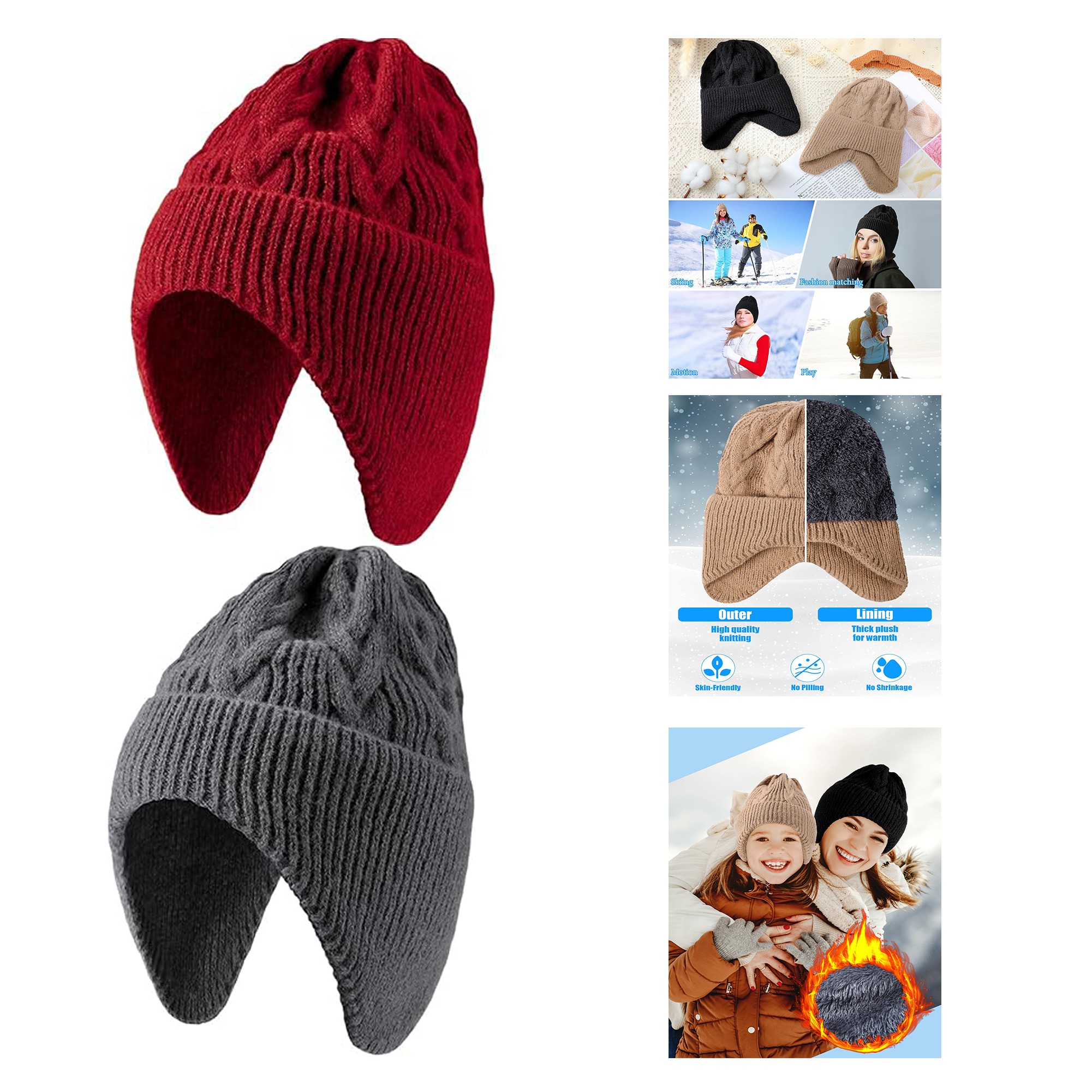 Warm Stocking Caps 2