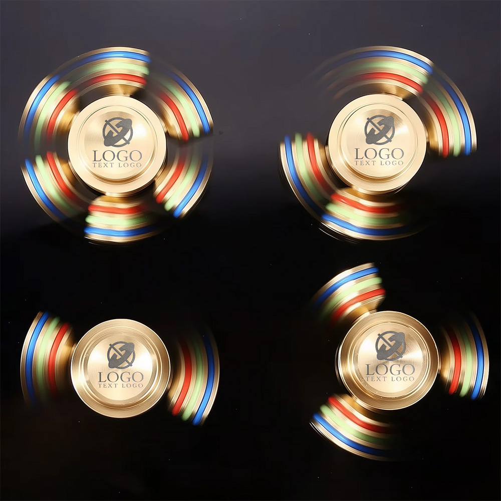 Custom Detachable Hexagonal Rudder Fidget Spinner 2