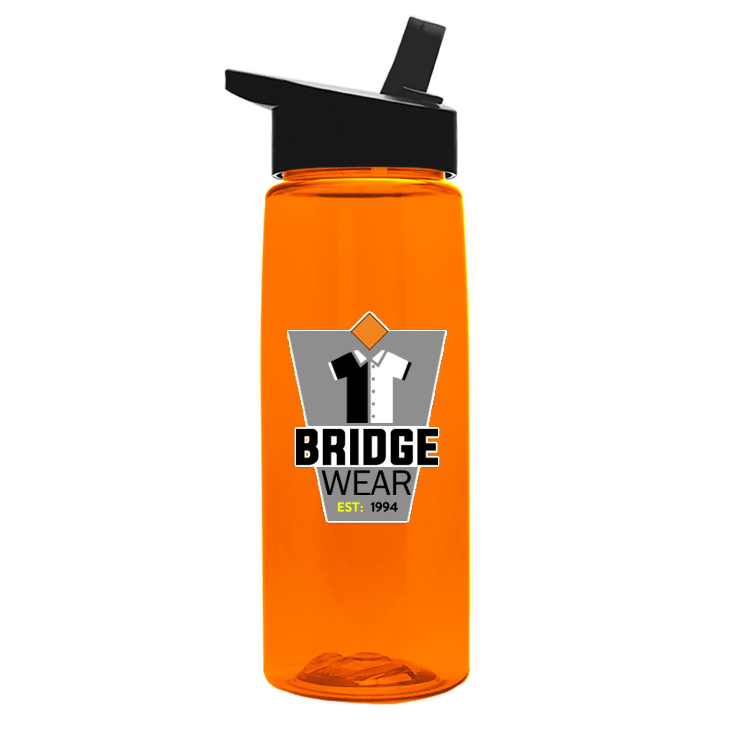Garyline® Flair Tritan® Bottle with Flip-Straw Lid - 26 oz. 6