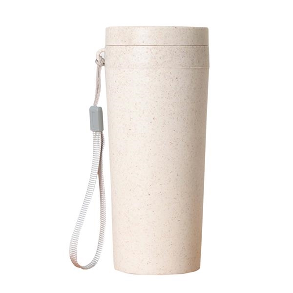 Wheat Straw Plastic Cup Water Bottle 2