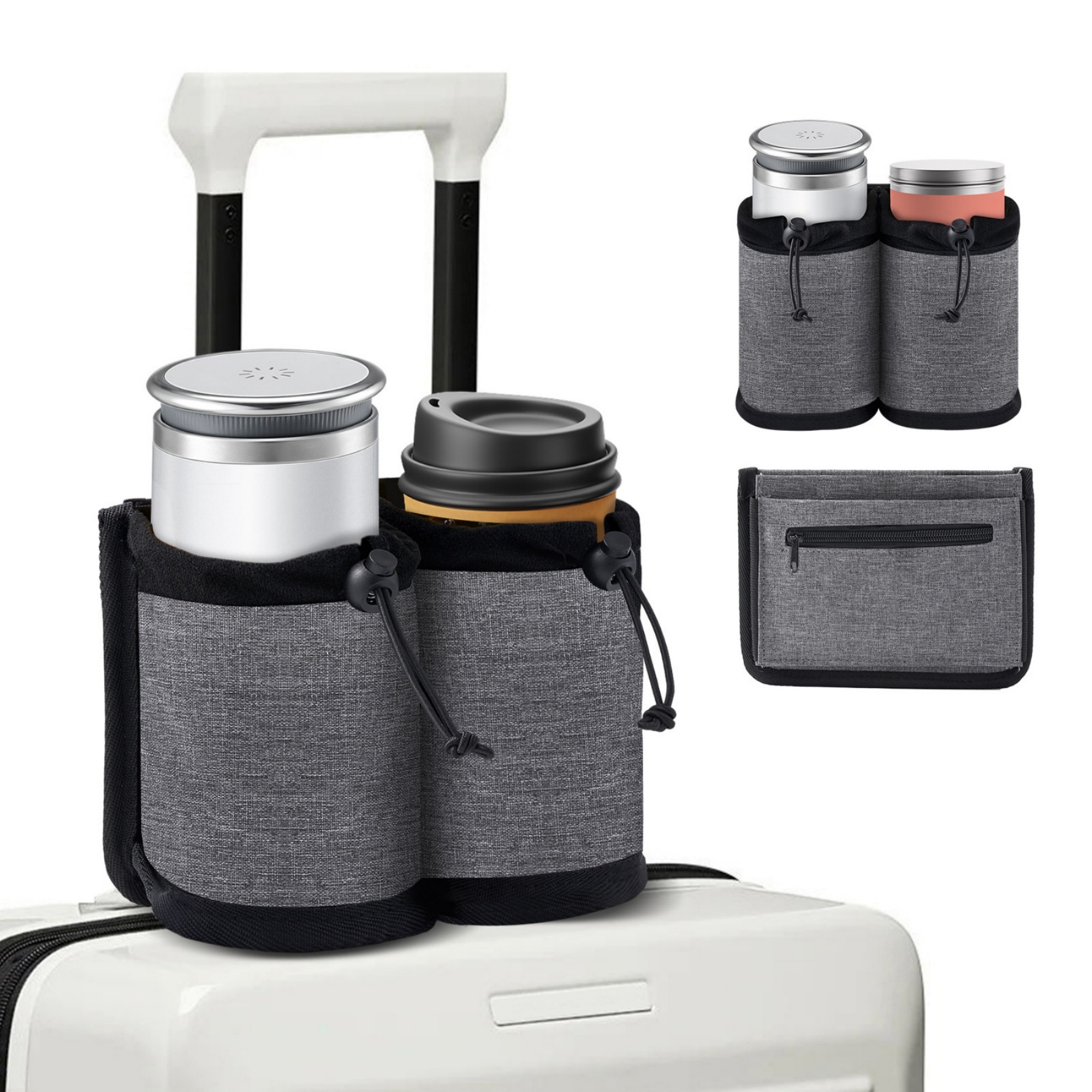 Travel Suitcase Drink Storage Pouch 4
