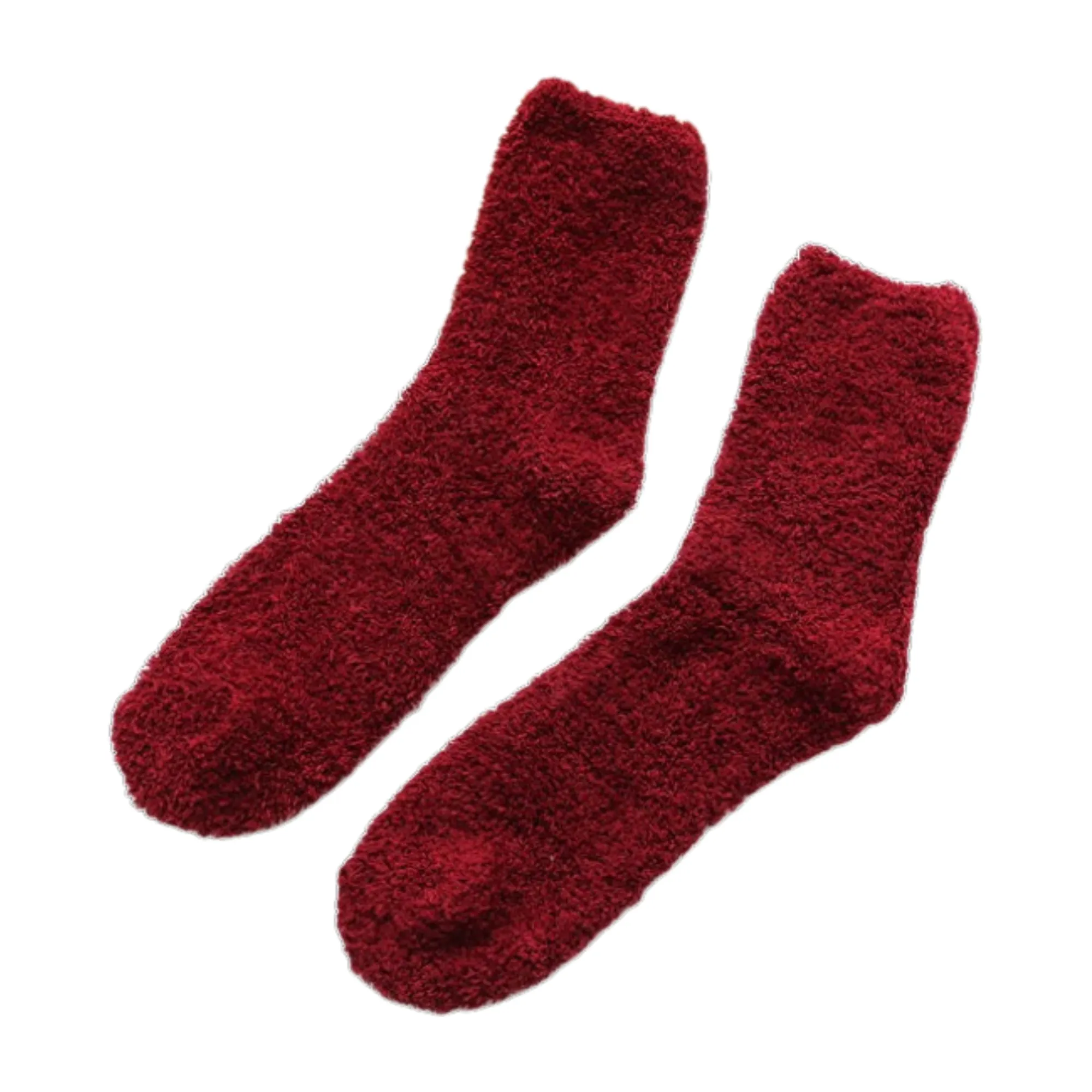 Winter Custom Fuzzy Feet Socks 3