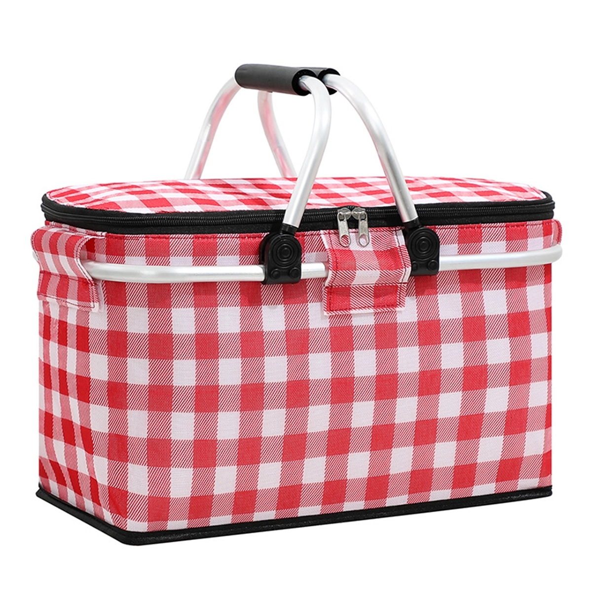 Oxford cloth picnic basket 19