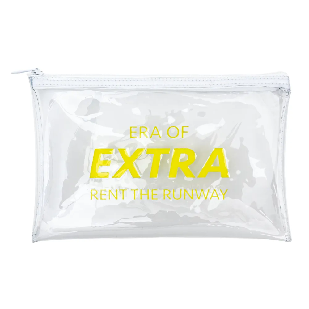 Clear Zippered Pouch 2