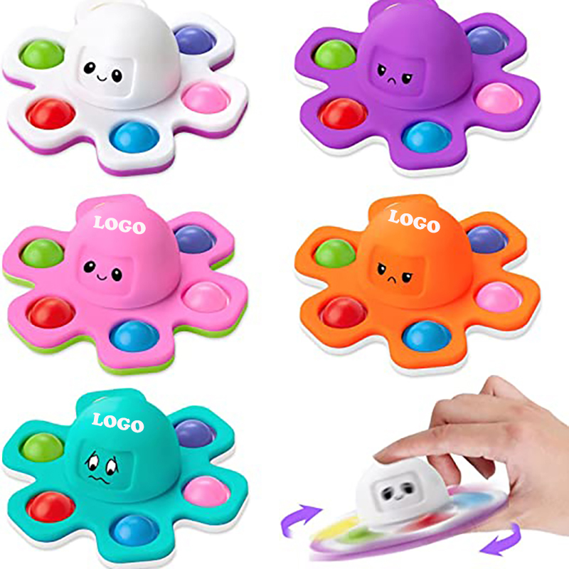 Octopus Face-Changing Bubble Sensory Toy 11