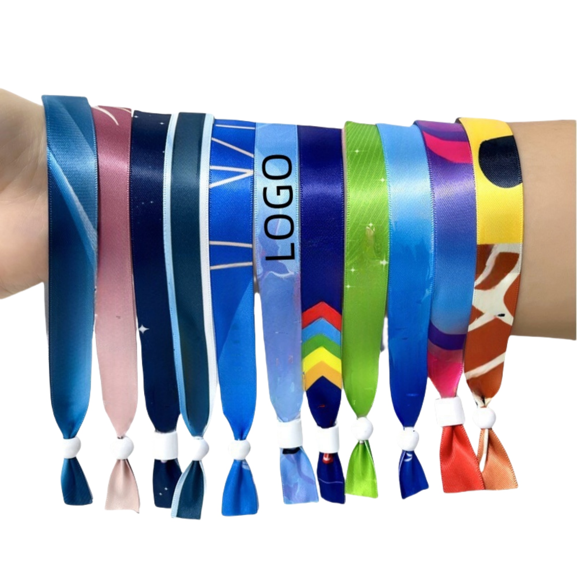 Disposable Popular Polyester Activity Wristband 3
