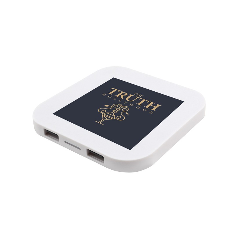 Chi-Charge Square Wireless and USB Charging Pad 7