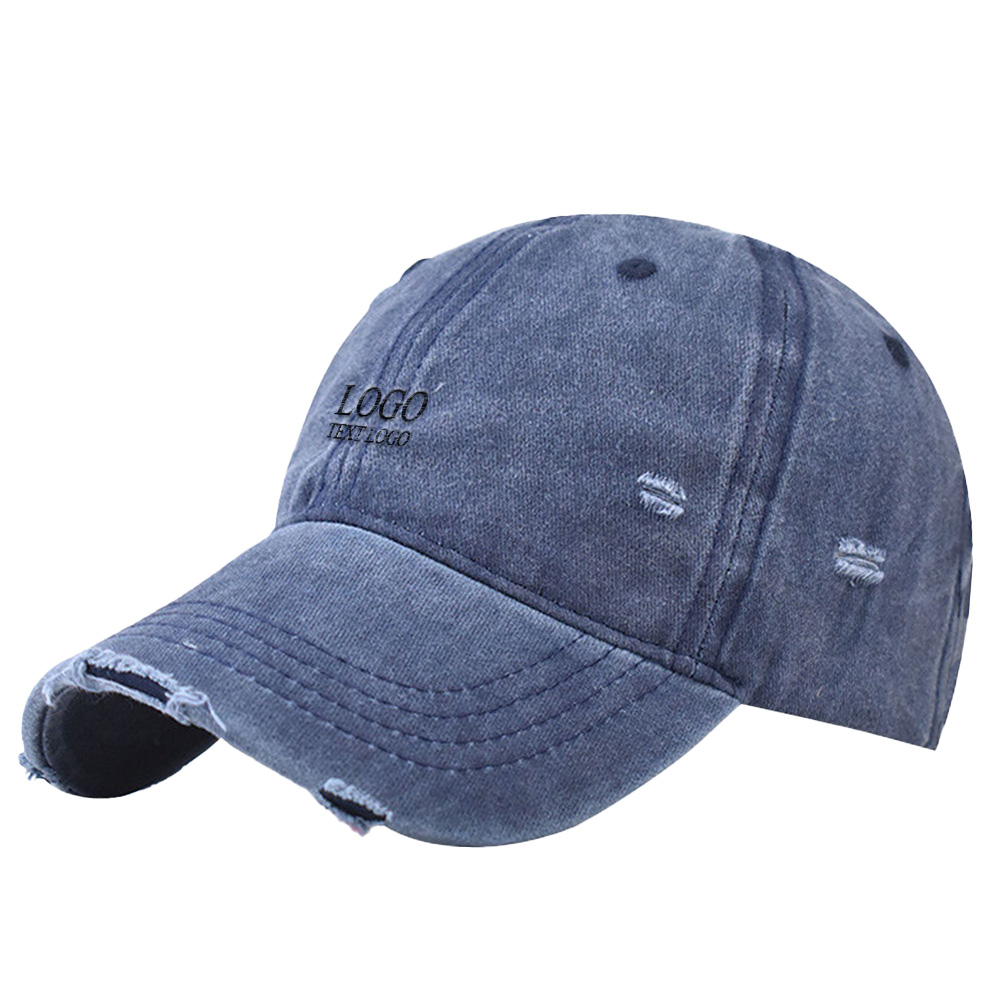 Ripped Distressed Custom Hat 8