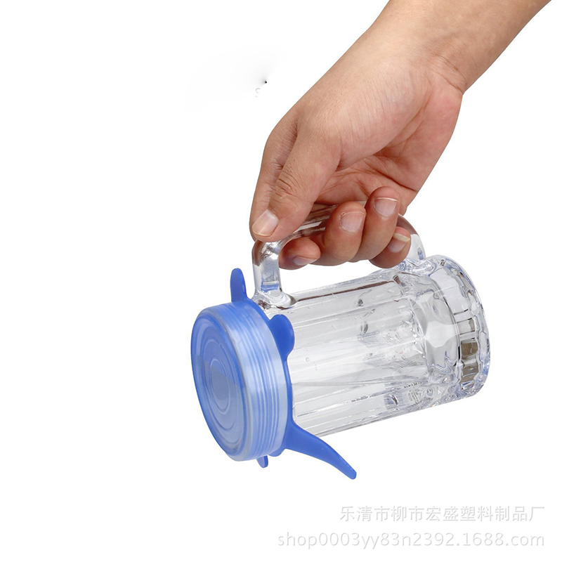 Silicone Lids Fresh keeping Cover 5