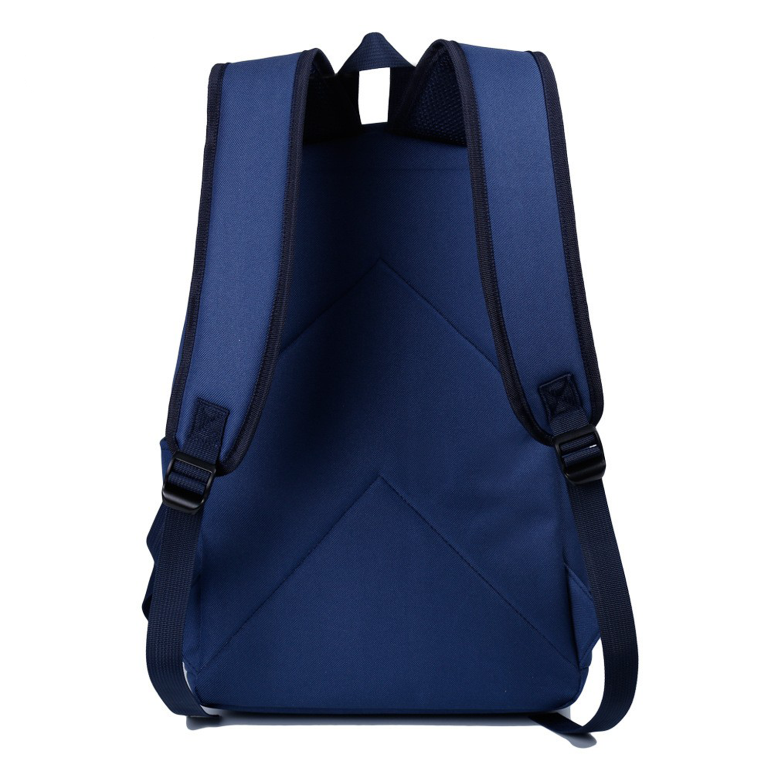 Nylon Double Shoulder Leisure Student Backpack 9