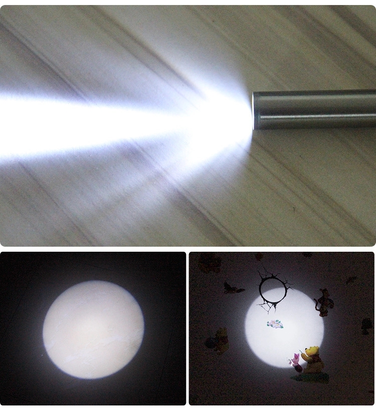 Pen Light Flashlight With Wristband 3