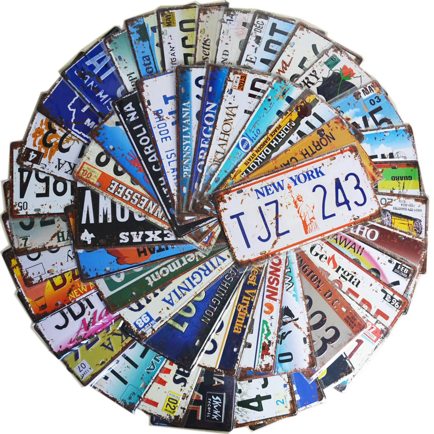 Personalized Full Color License Plates 2