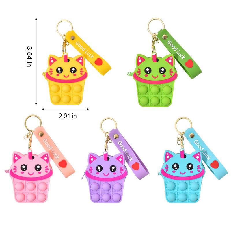 Pop Mini Cute Bubble Keychain Bag 2