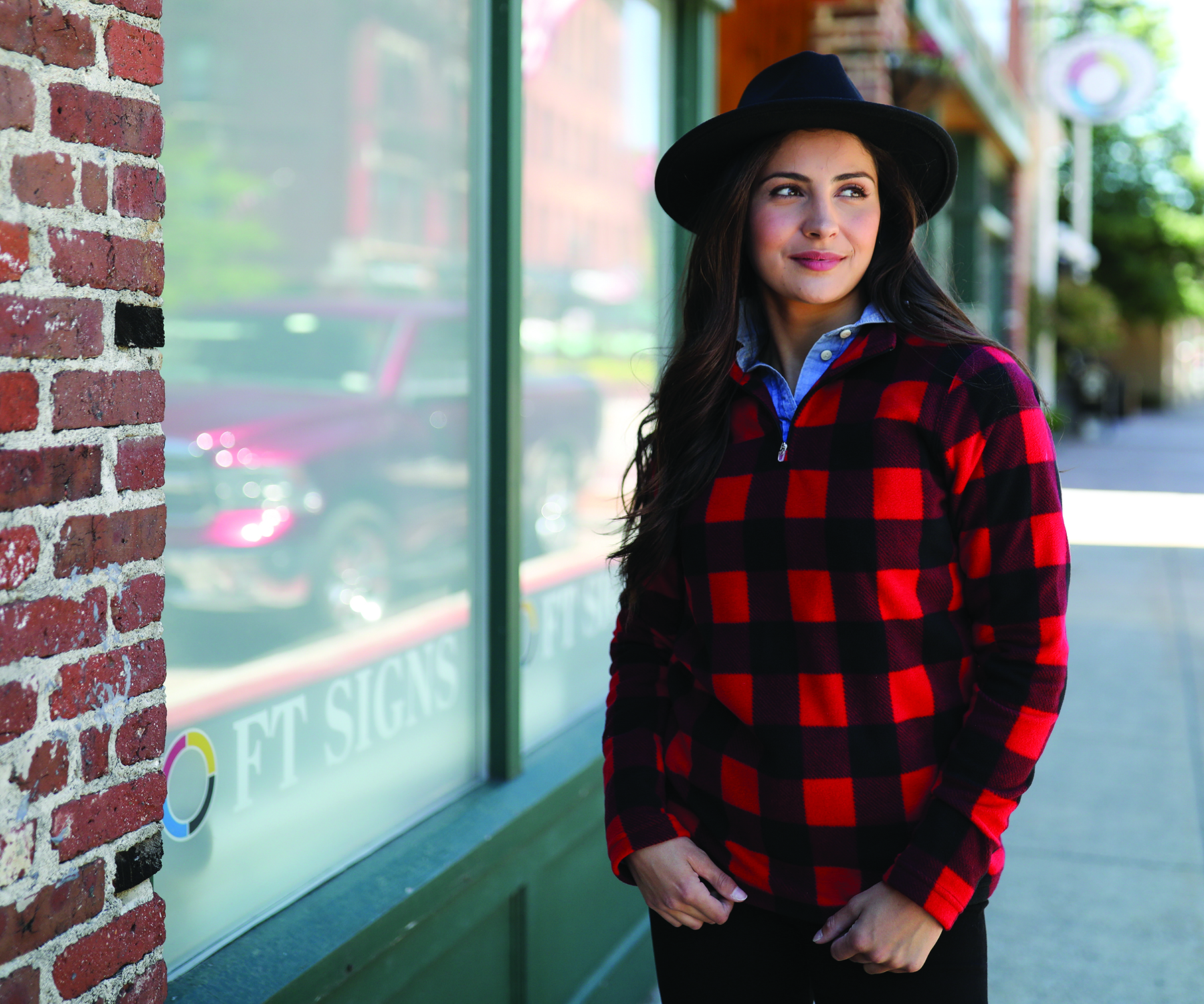 Women's Freeport Microfleece Printed Pullover