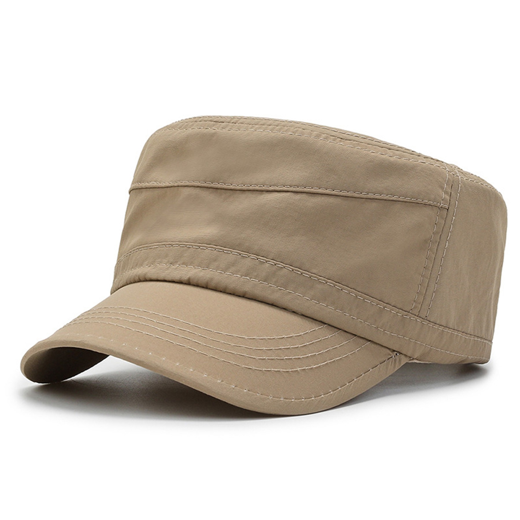 Adjustable Breathable Flat Top Cap 4