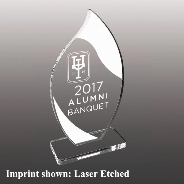 Acrylic Stock Award - Laser Etched