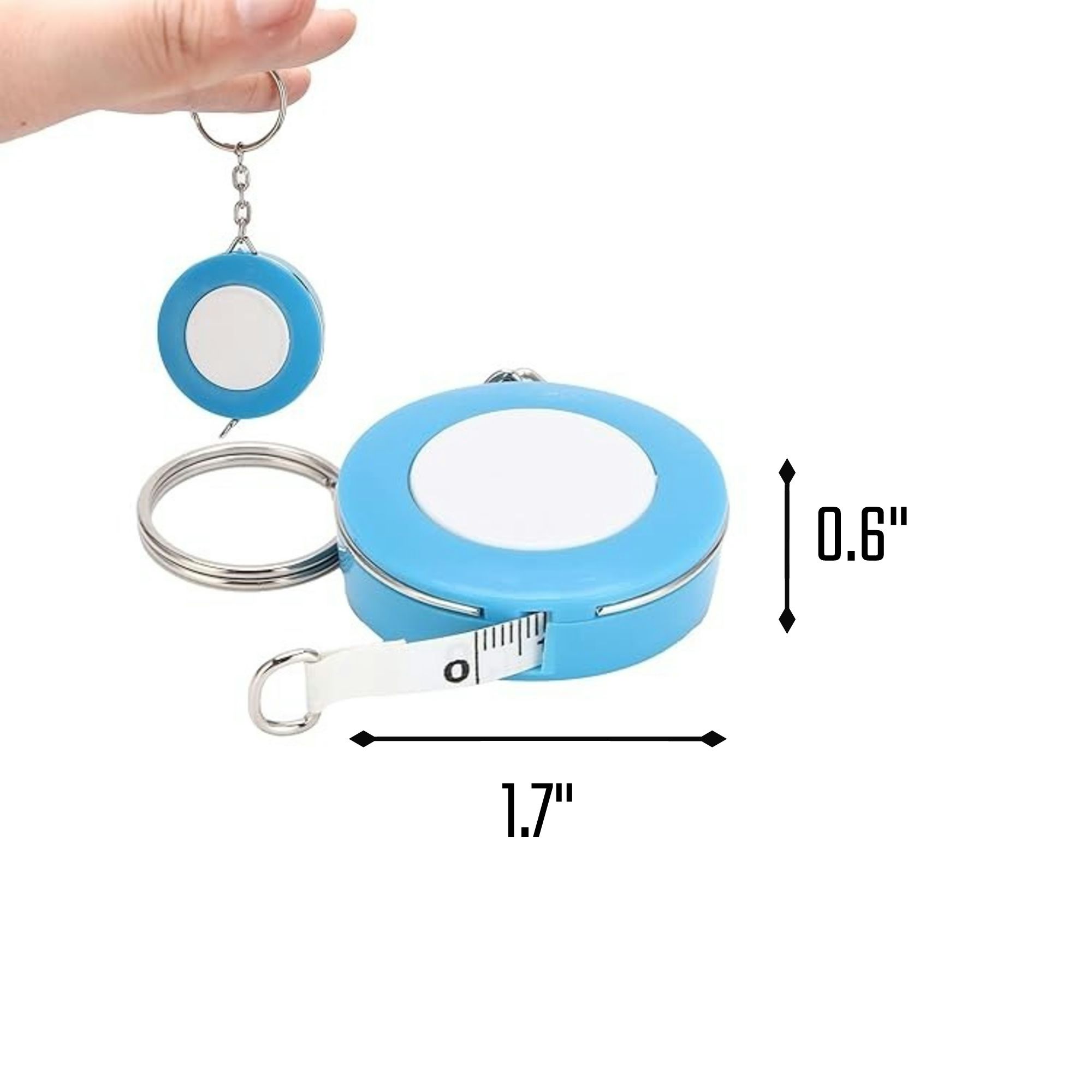 Pocket-sized 60 Inch Soft Tape Measure Retractable 4