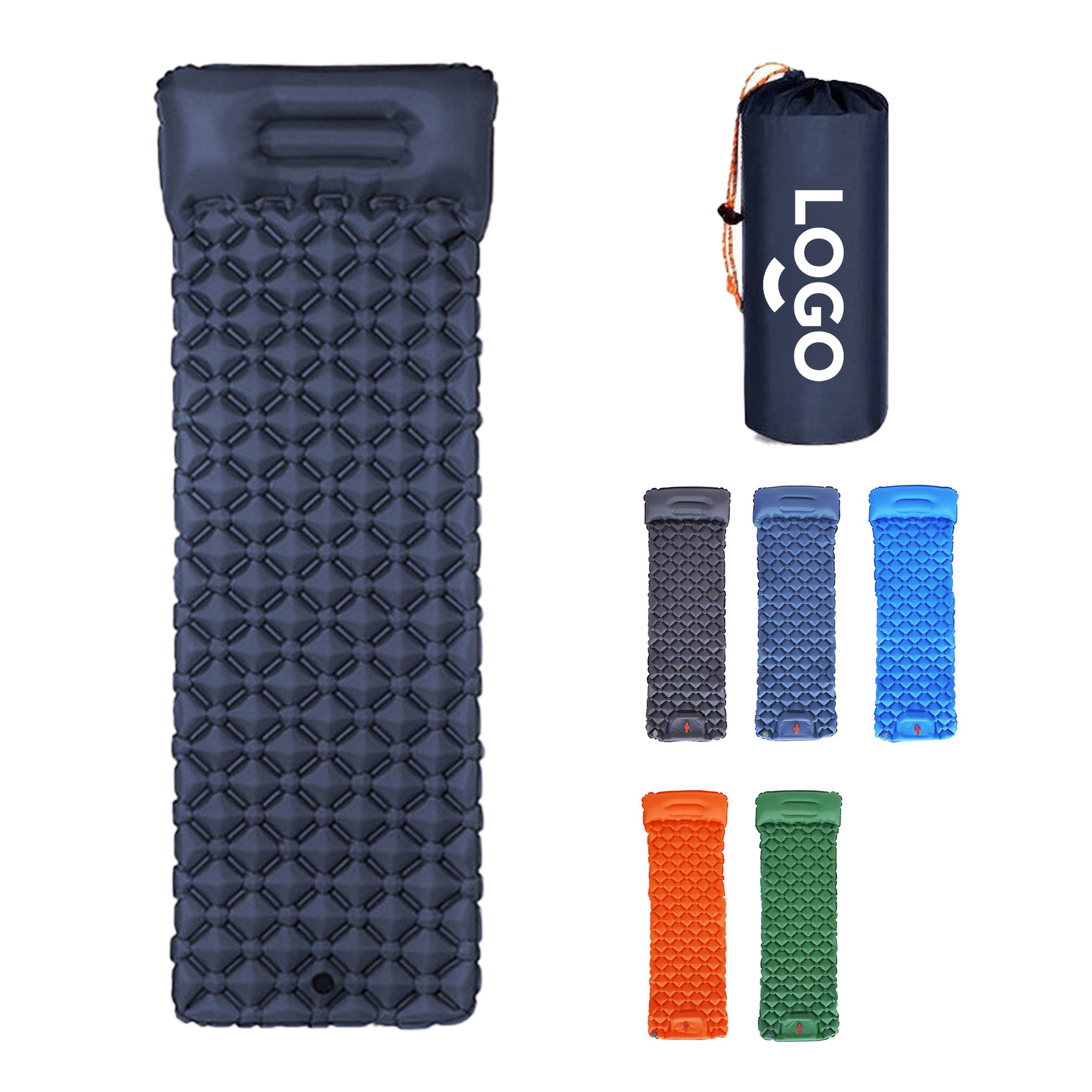 Sleeping Pad Ultralight Inflatable Camping Mat Built-in Pump 1