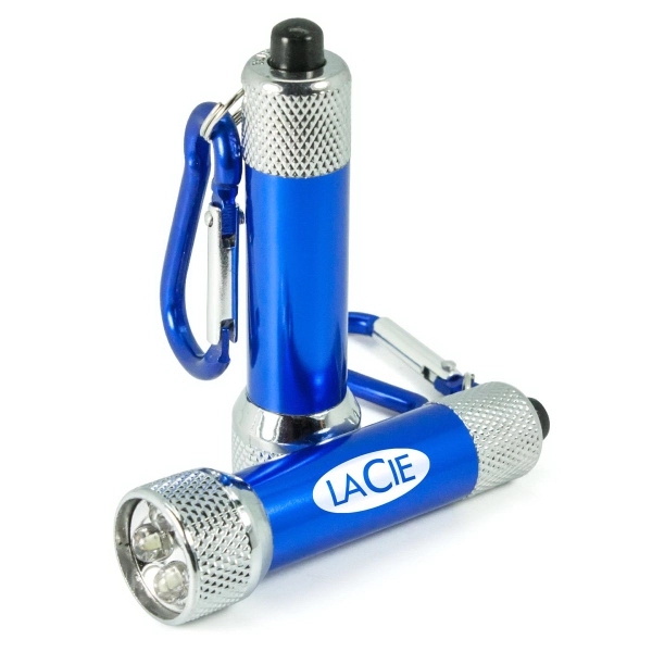 5 LED Flashlight with Carabiner 2