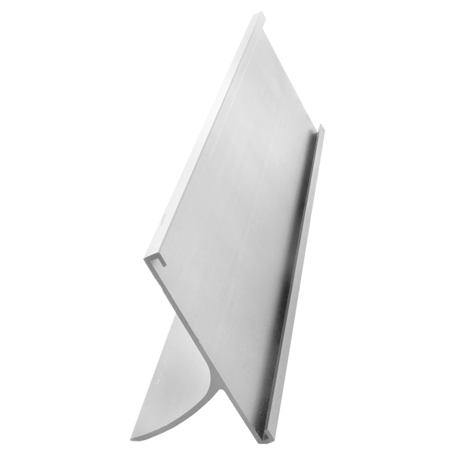 Aluminum Desk Plate Holder (2"x10")