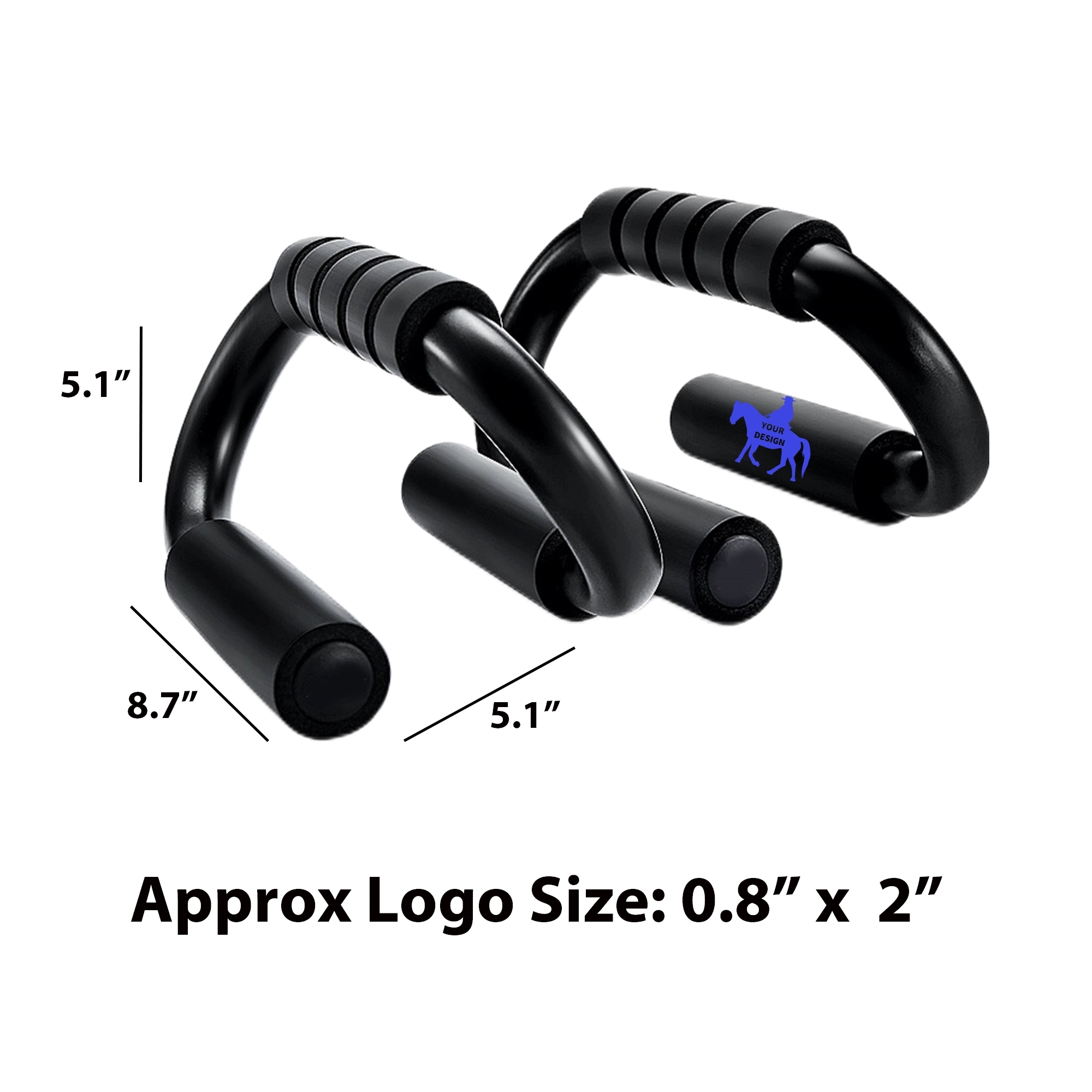 S Shaped Trainers Push Up Stands Bar 1