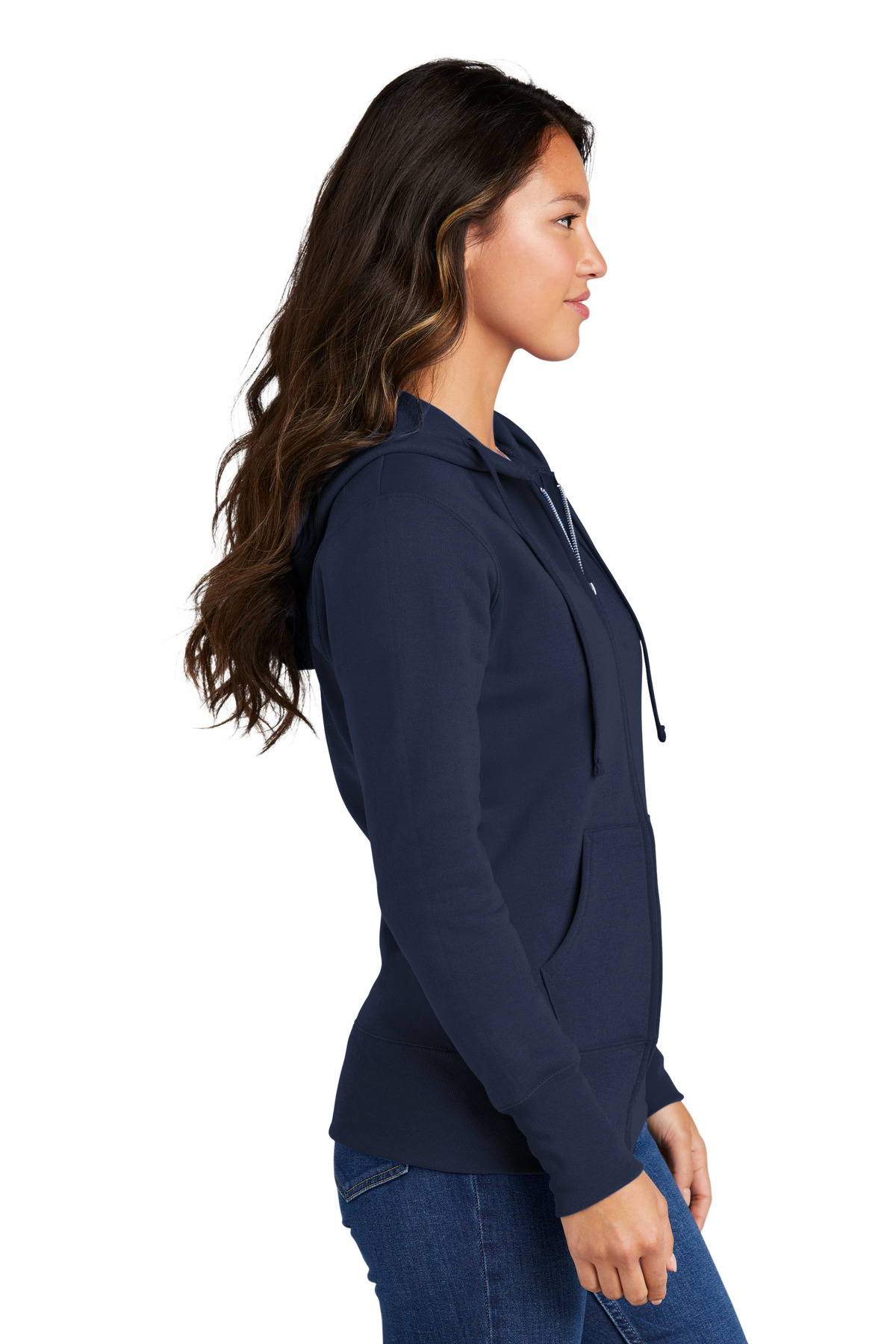 Port & Company® Women's Core Fleece Full-Zip Hooded Sweatshirt 52